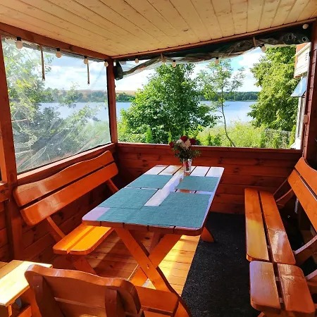 Дом отдыха Siedlisko Nr 3 Nad Jeziorem Skarlinskim, Letniskowe, Mazury, Jezioro,bania Нове-Място-Любавске